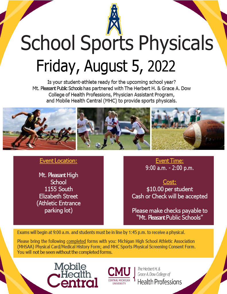 MPPS Sports Physical Information