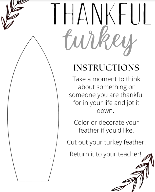 Thankful Feathers