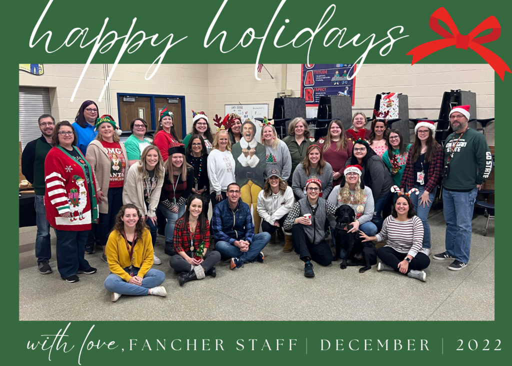 Happy Holidays from Fancher Staff