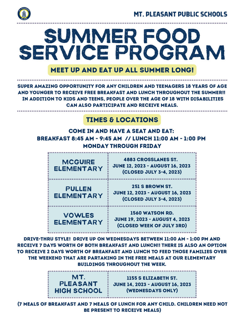 Summer Food Service